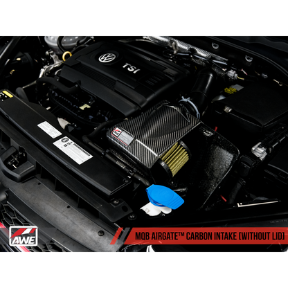 AWE Tuning Audi / Volkswagen MQB 1.8T/2.0T/Golf R Carbon Fiber AirGate Intake w/ Lid