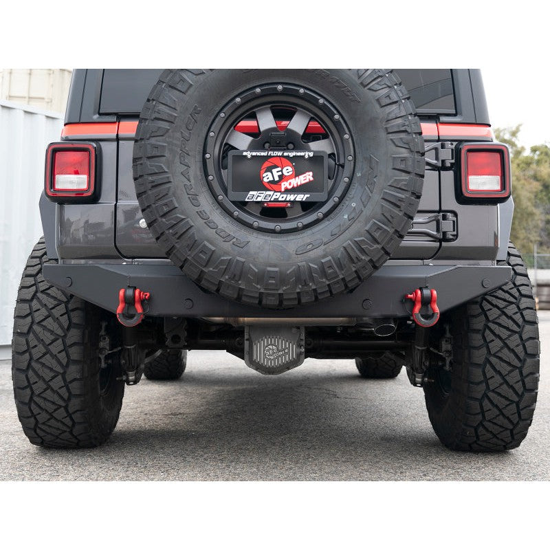 aFe MACHForce XP 18-20 Jeep Wrangler (JL) L4-2.0L (t) 3in 409 SS Cat-Back Hi-Tuck Exhaust