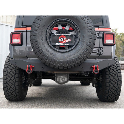 aFe MACHForce XP 18-20 Jeep Wrangler (JL) L4-2.0L (t) 3in 409 SS Cat-Back Hi-Tuck Exhaust