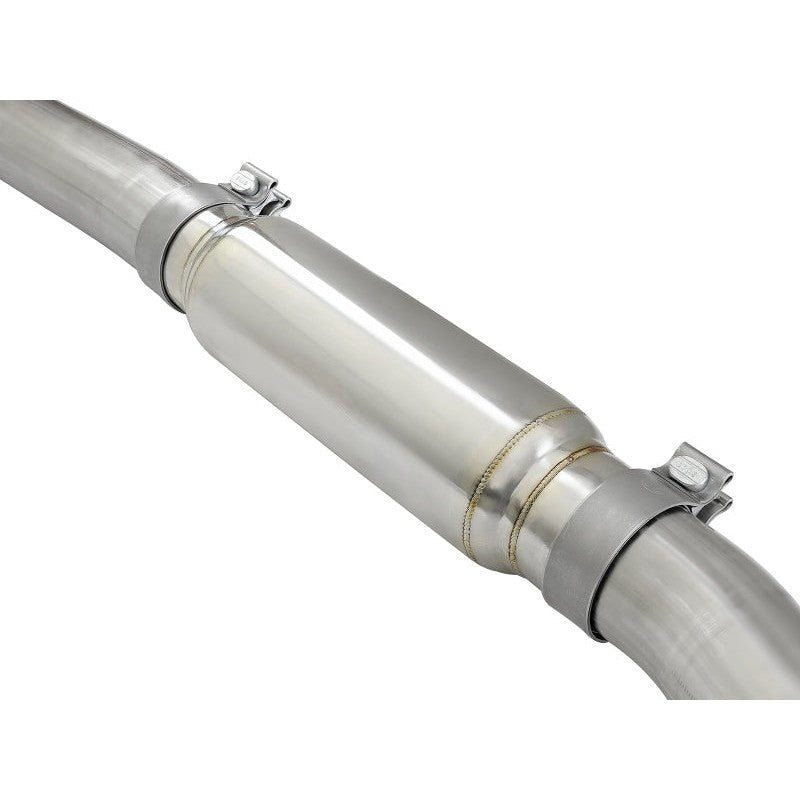 aFe Takeda 3in 304 SS Cat-Back Exhaust System w/ Carbon Fiber Tips 16-18 Ford Focus RS I4-2.3L (t)