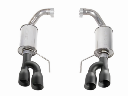 Roush 18-25 Mustang GT Black Tip Axle Back Exhaust