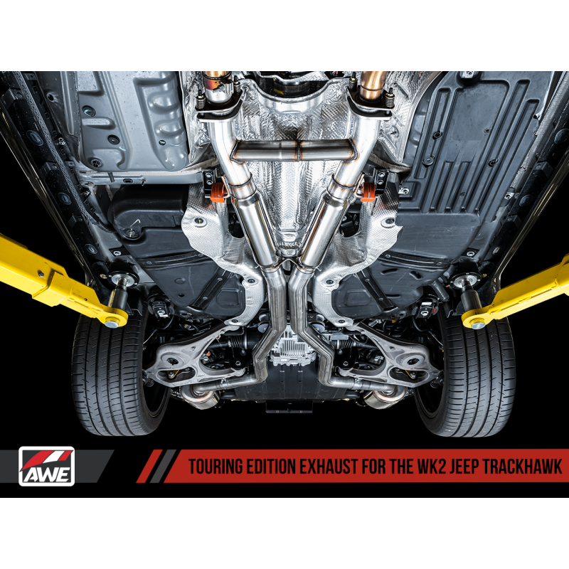 AWE Tuning 2020 Jeep Grand Cherokee SRT/Trackhawk Touring Edition Exhaust - Use w/Stock Tips