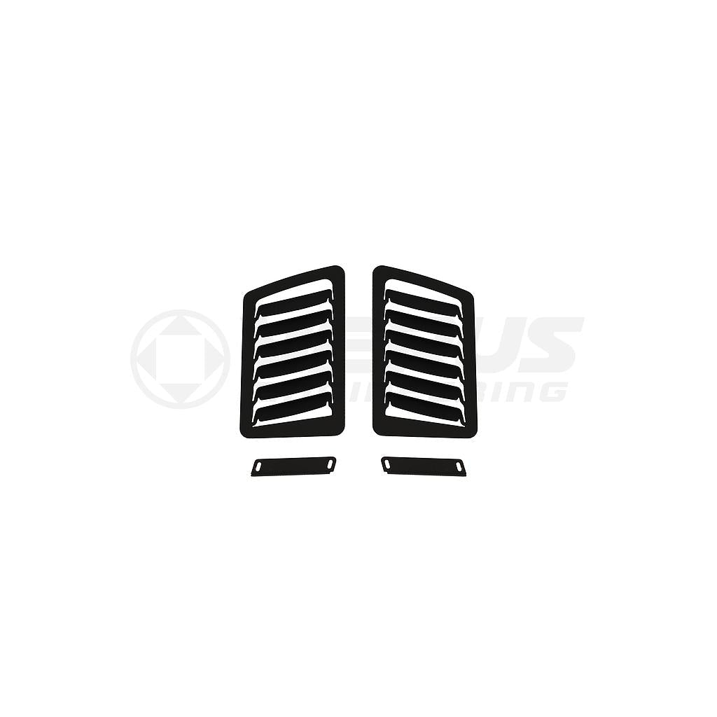 Verus - Hood Louver Kit, Small Vents - BRZ/FRS/GT86 - A0055A for 2013-2020 Subaru BRZ - front view