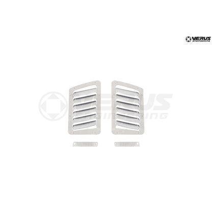 Verus - Hood Louver Kit, Small Vents - BRZ/FRS/GT86 - A0055A for 2013-2020 Subaru BRZ - angle view