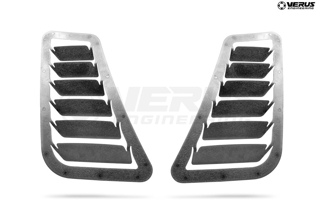 Verus - Hood Louver Kit - Mk7 Golf R/GTI - A0140A for 2013-2020 Volkswagen GTI - angle view