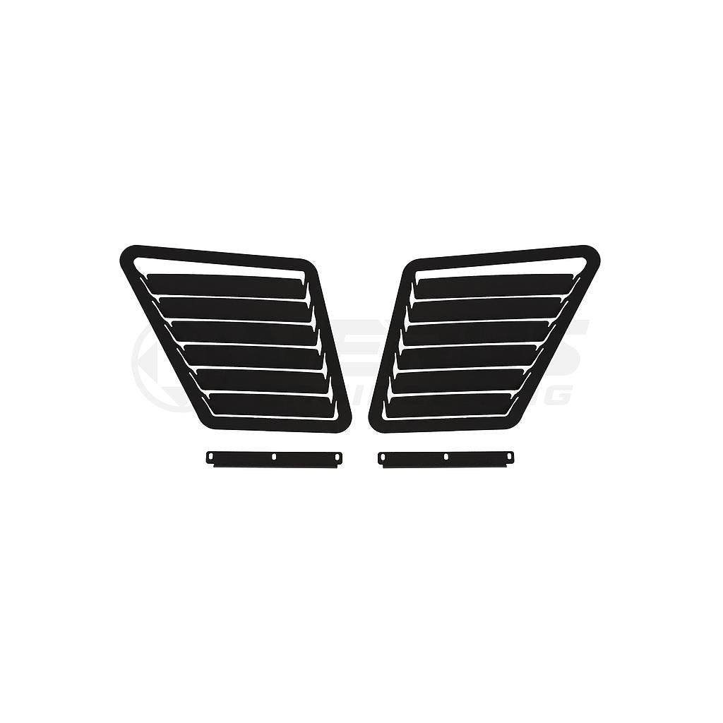 Verus - Hood Louver Kit - Fiesta ST (MK7) - A0155A for 2017-2019 Ford Fiesta ST - front view