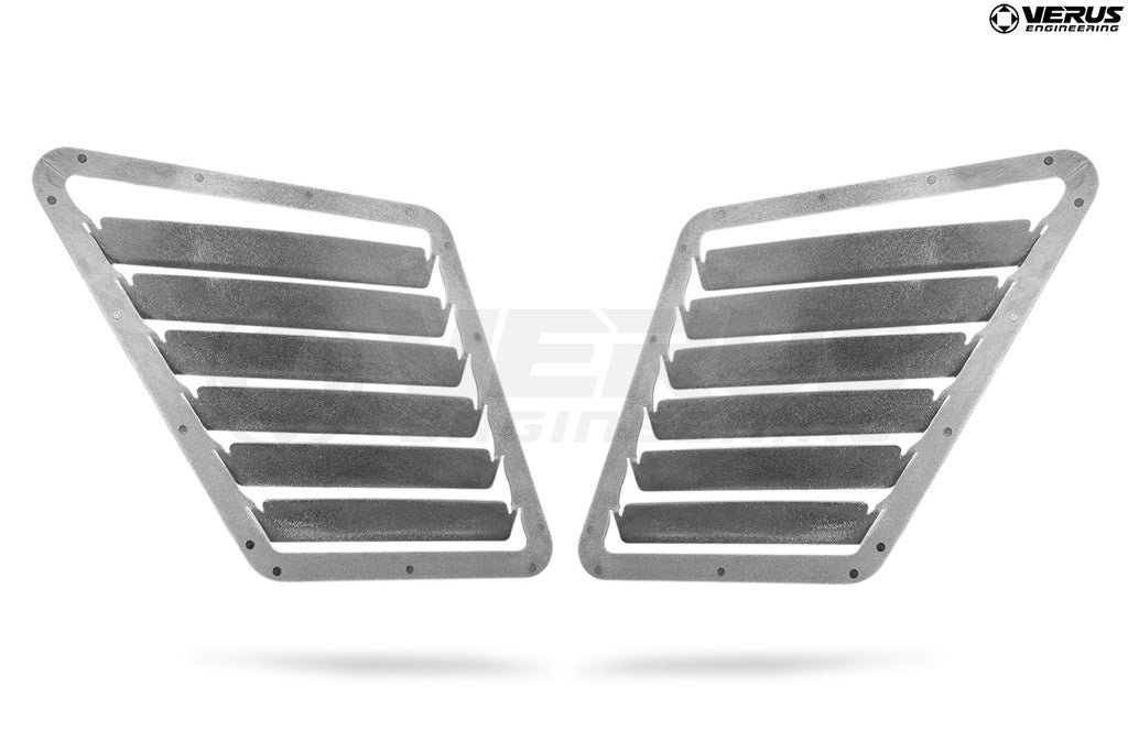 Verus - Hood Louver Kit - Fiesta ST (MK7) - A0155A for 2017-2019 Ford Fiesta ST - angle view
