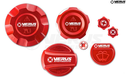 Verus - Engine Bay Fluid Cap Kit - Mk5 Toyota Supra - A0254A for 2020-2025 Toyota GR Supra - detail view