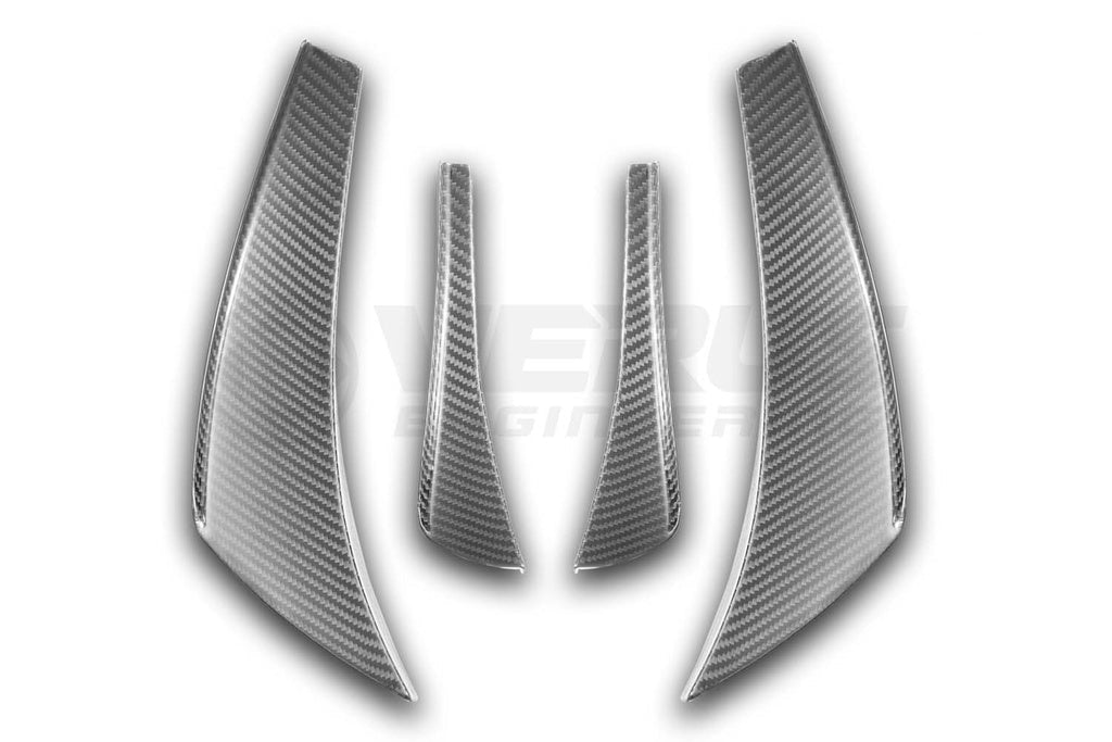 Verus - Dual-Element Dive Plane (Canard) Kit - Ford Mustang Shelby GT350