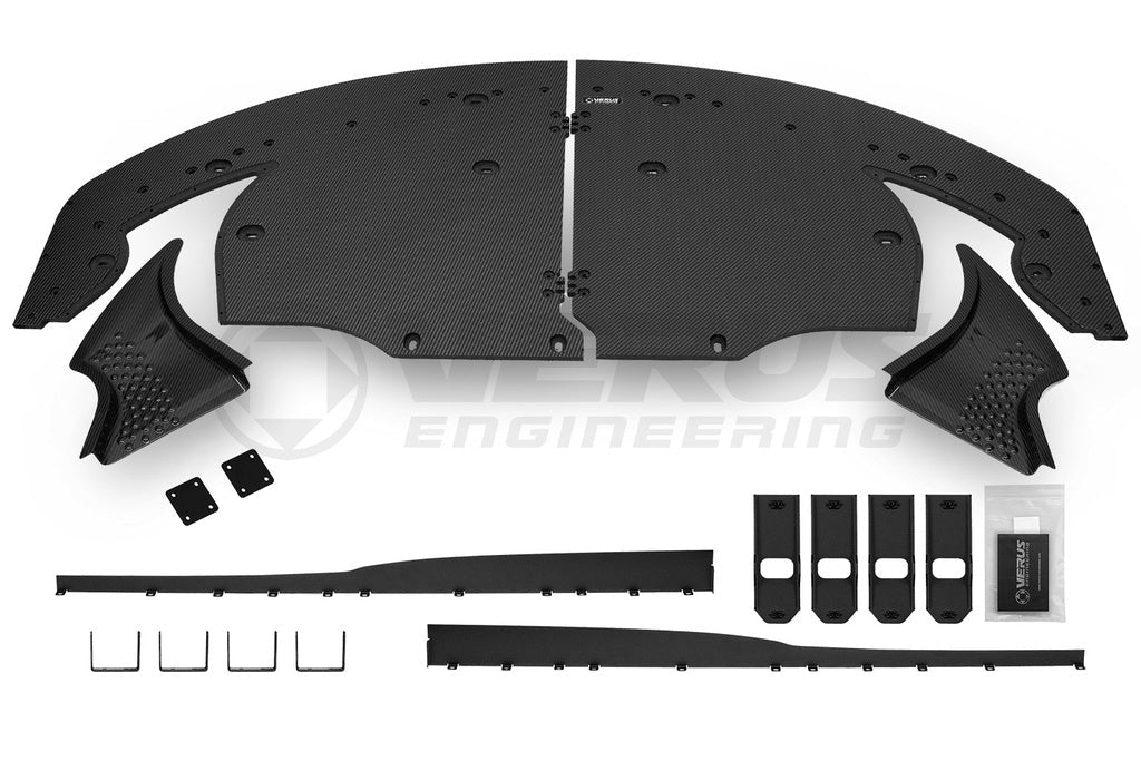 Verus - High Downforce Front Splitter Kit - Mk5 Toyota Supra