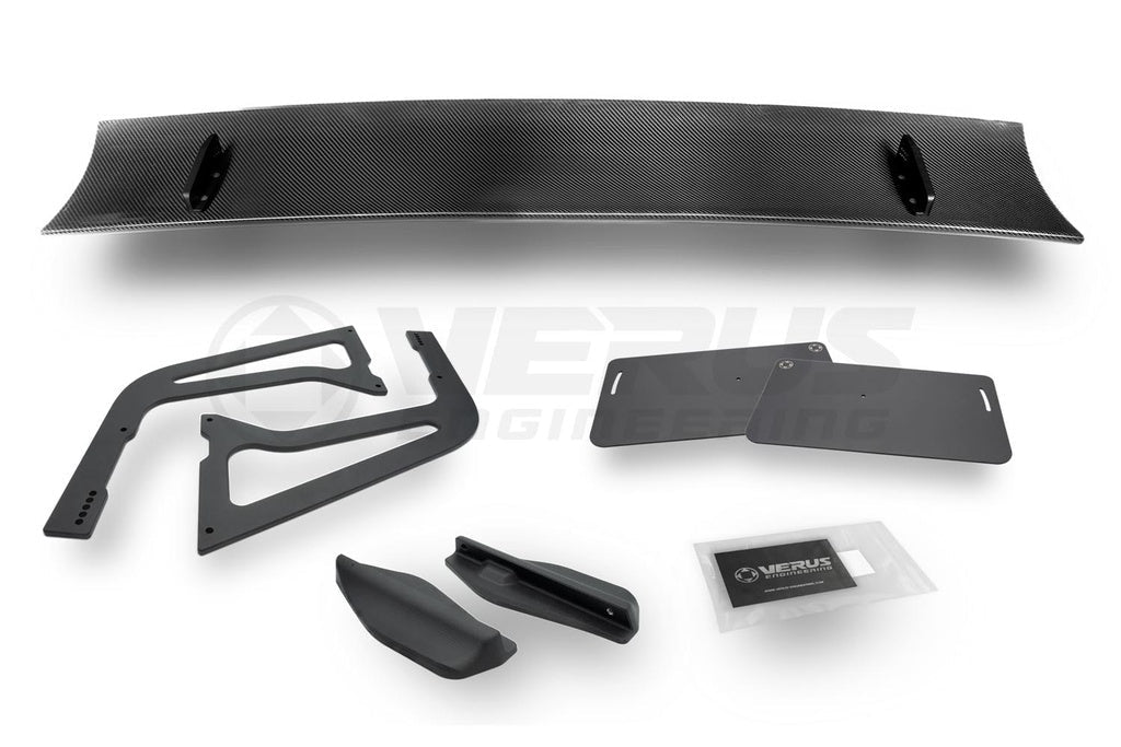 Verus - UCW Rear Wing Kit for 2022+ VB Subaru WRX - A0551A for 2022-2025 Subaru WRX - angle view
