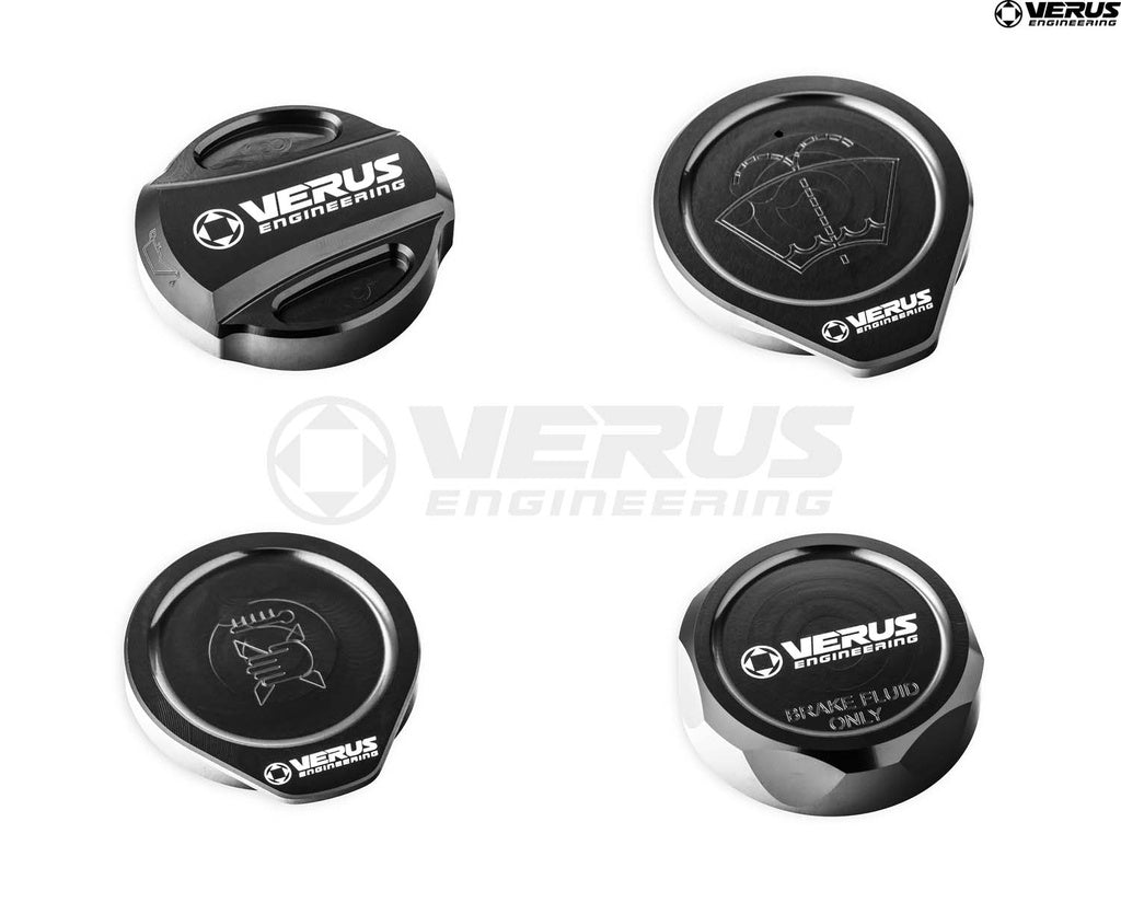 Verus - Engine Bay Cap Kit - Subaru WRX/STI (GR/GV) - A0585A for 2008-2014 Subaru WRX - installed view