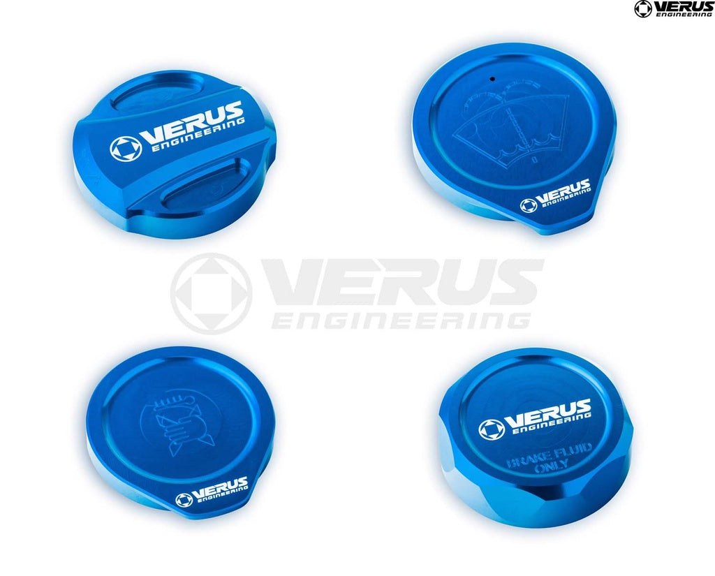 Verus - Engine Bay Cap Kit - Subaru WRX/STI (GR/GV) - A0585A for 2008-2014 Subaru WRX - angle view
