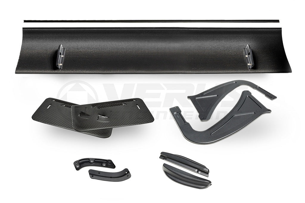 Verus - V1X Swan Neck Rear Wing Kit - Mk5 Toyota Supra