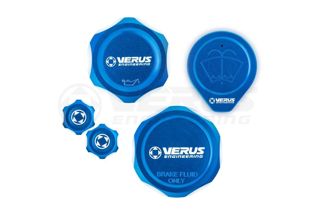 Verus - Engine Bay Fluid Cap Kit - ND Miata - A0625A for 2016-2023 Mazda MX 5 Miata - front view