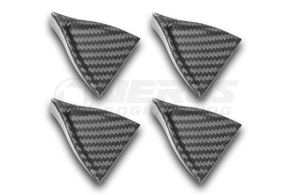 Verus - Vortex Generator Kit - FK8 Honda CTR - A0665A for 2017-2021 Honda Civic Type R - front view