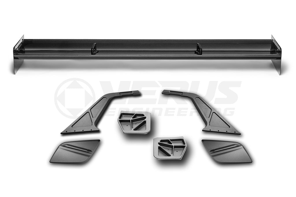 Verus - Swan Neck V1X Rear Wing Kit - Corvette Stingray (C8)