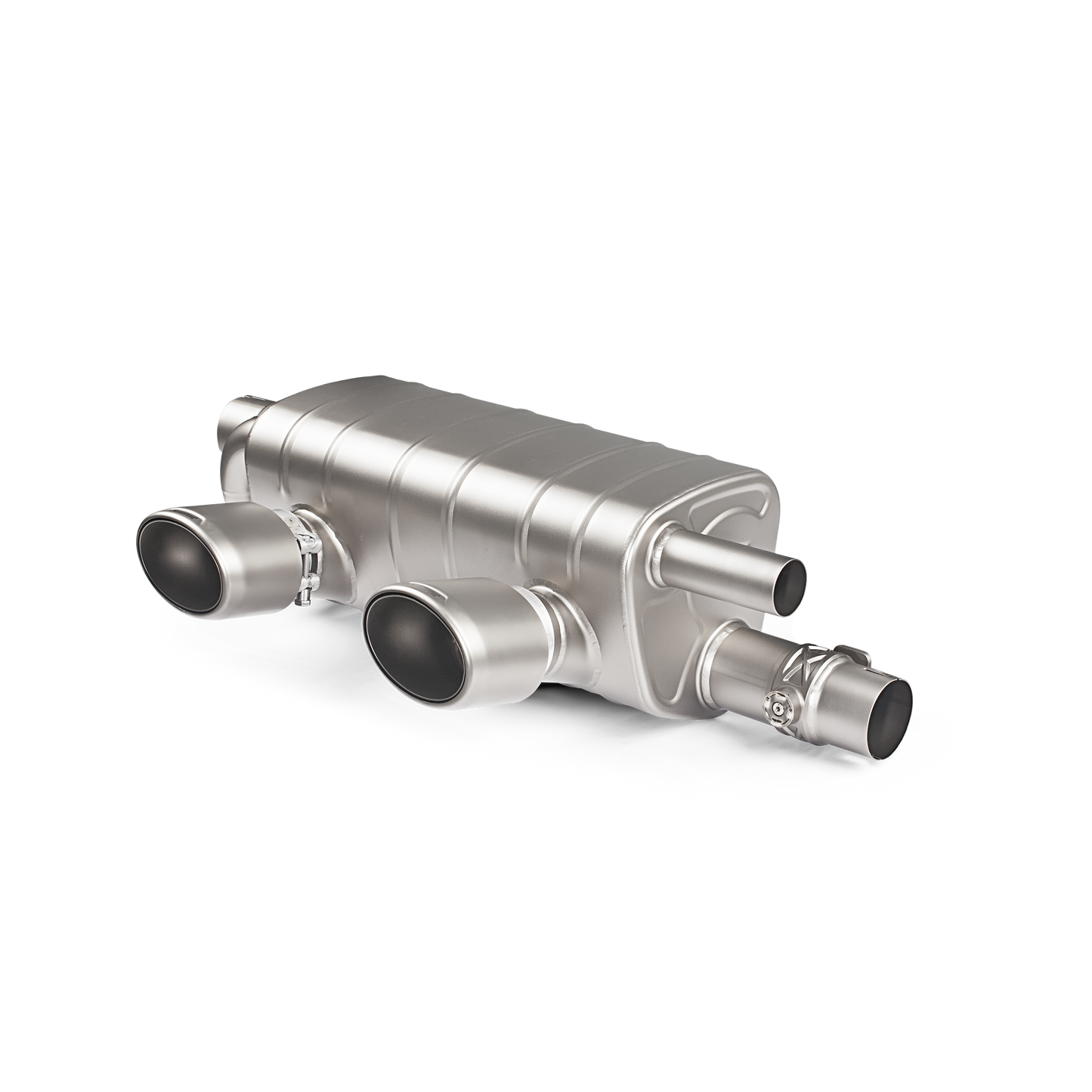 Akrapovič Slip-On Line Exhaust (Titanium) w/Titanium Tips - 2016-2019 Porsche 911 Carrera S/4/4S/GTS (991.2)