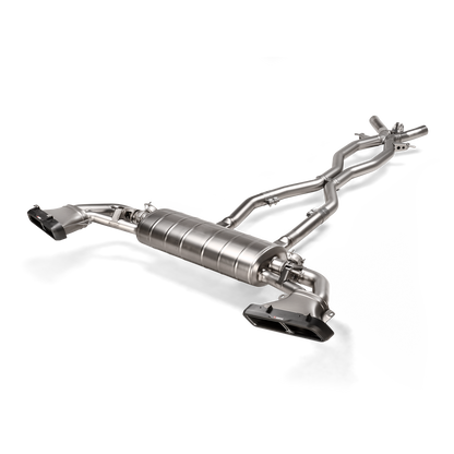 Akrapovič Evolution Line Catback Exhaust (Titanium) - 2020+ Mercedes-Benz GLE63/GLE63S Coupe