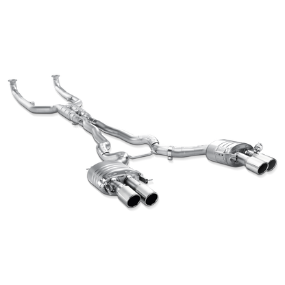 Akrapovič Evolution Line Catback Exhaust System (Titanium) w/o Tips - 2013-2018 BMW M6 Gran Coupe (F06)
