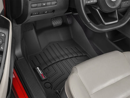 WeatherTech 2021+ Nissan Rogue Front FloorLiners - Black