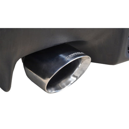 Corsa 08-14 Mitsubishi Lancer Evolution X Sedan 2.0L Polished Sport Dual Rear Cat-Back Exhaust