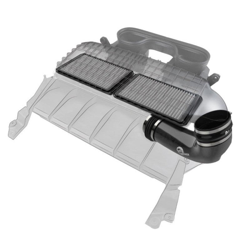 aFe Super Stock Pro Dry S Induction System 2021 RAM 1500 TRX V8-6.2L SC