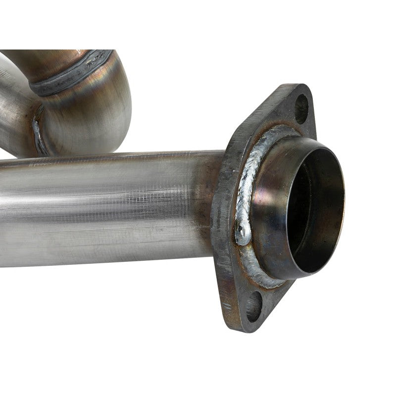 aFe POWER Twisted Steel Loop Relocation Pipe 2018 Jeep Wrangler (JL) V6-3.6L