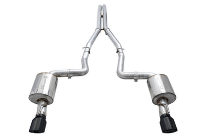 AWE Tuning 2015+ Dodge Charger 6.4L/6.2L Non-Resonated Touring Edition Exhaust - Diamond Blk Tips