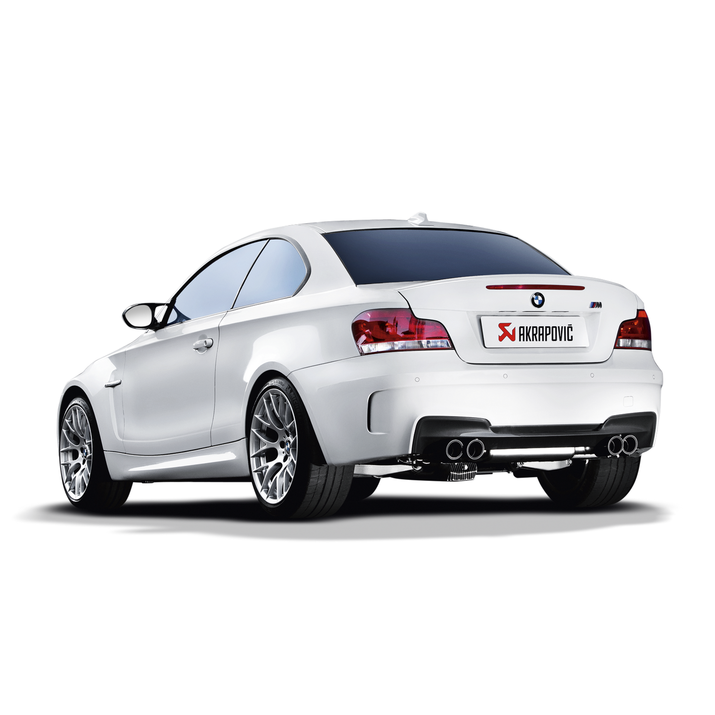Akrapovič Evolution Line Catback Exhaust System (Titanium) w/Tips - 2011-2012 BMW 1 Series M Coupe (E82)