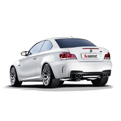 Akrapovič Evolution Line Catback Exhaust System (Titanium) w/Tips - 2011-2012 BMW 1 Series M Coupe (E82)