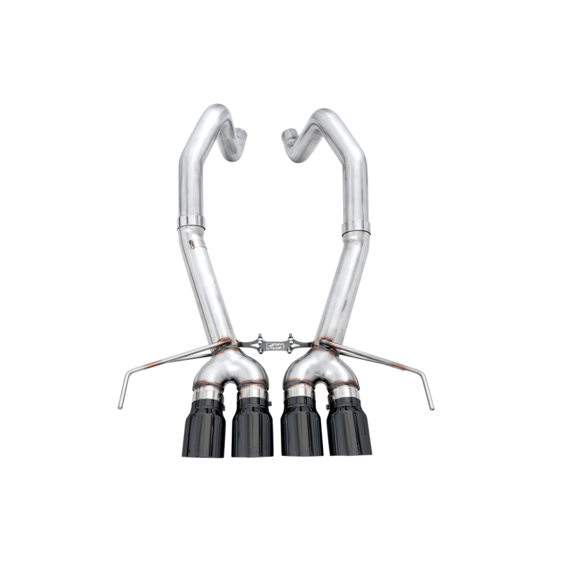AWE Tuning 14-19 Chevy Corvette C7 Z06/ZR1 Track Edition Axle-Back Exhaust w/Black Tips