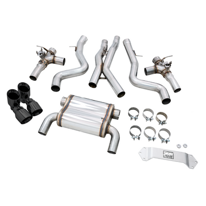 AWE Tuning BMW F8X M3/M4 SwitchPath Catback Exhaust - Diamond Black Tips
