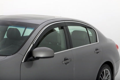 Husky Liners 06-10 Infiniti M45/35 Ventvisor Low Profile (6pc) - Chrome