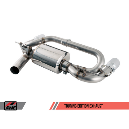 AWE Tuning BMW F22 M235i / M240i Touring Edition Axle-Back Exhaust - Diamond Black Tips (102mm)