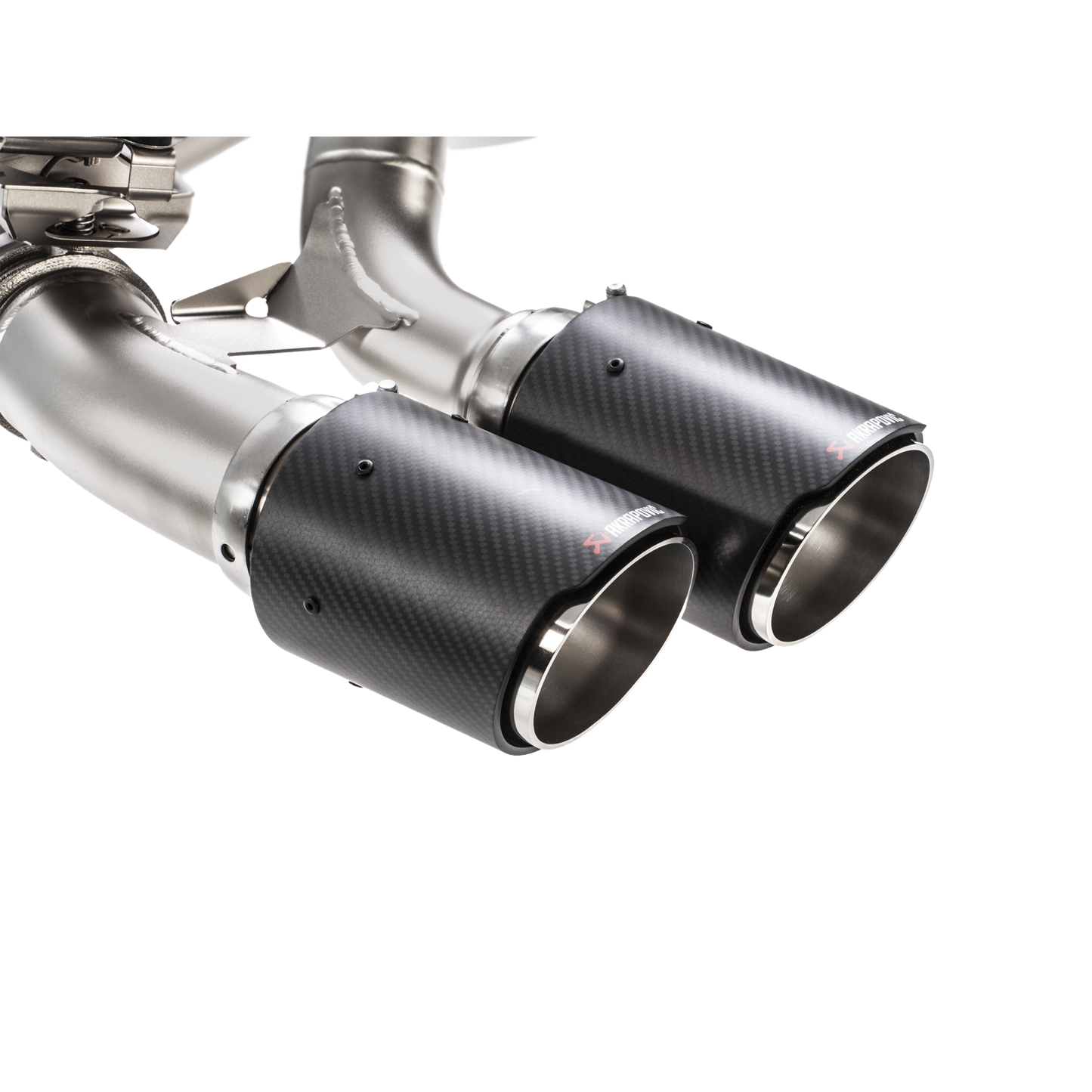 Akrapovič Evolution Line Catback Exhaust (Titanium) w/Carbon Tips - 2016-17 BMW M2 F87 (Excl M2 Competition)