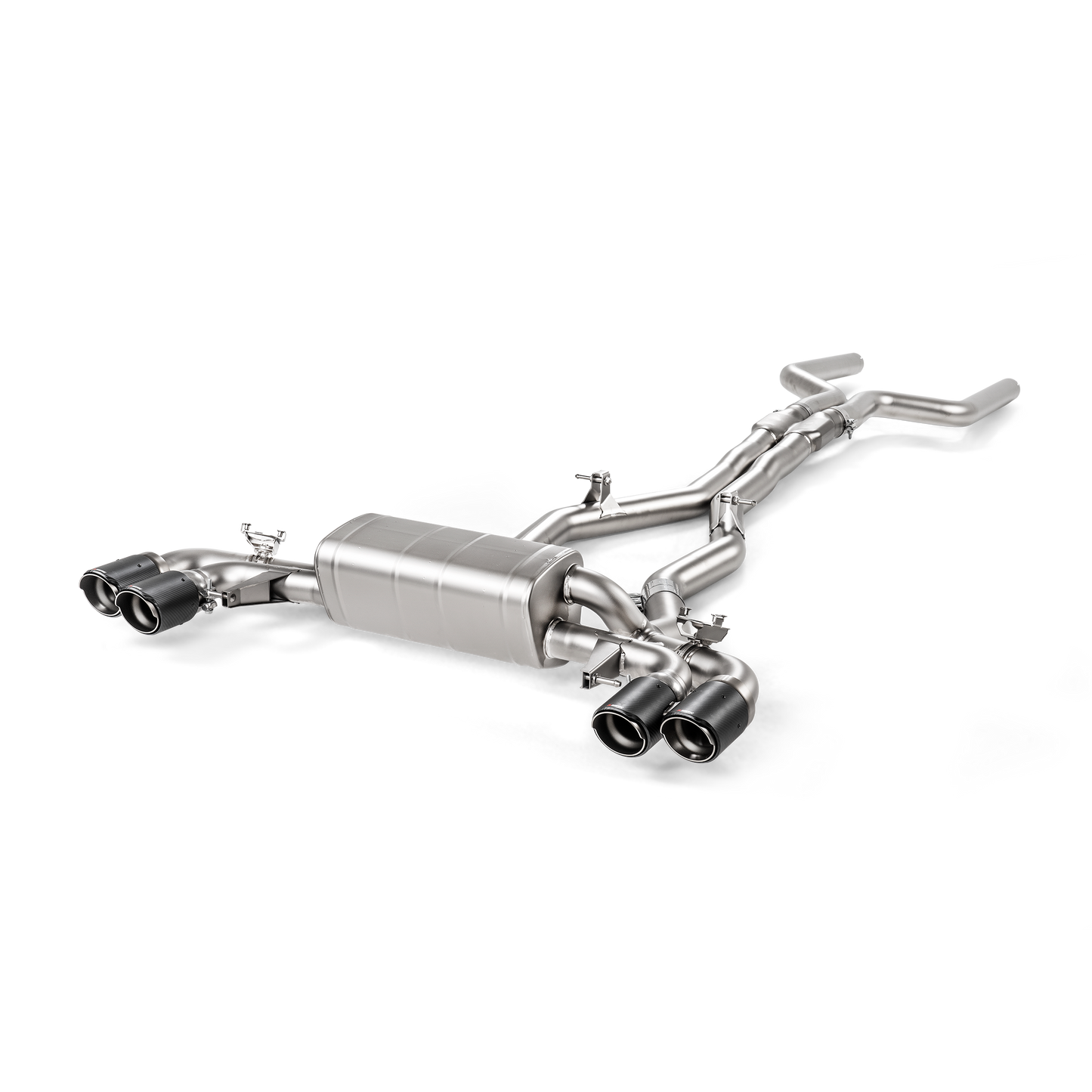 Akrapovič Evolution Line Catback Exhaust System (Titanium) w/o Tips - 2018-2023 BMW M5 (F90)