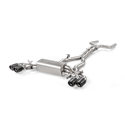 Akrapovič Evolution Line Catback Exhaust System (Titanium) w/o Tips - 2018-2023 BMW M5 (F90)