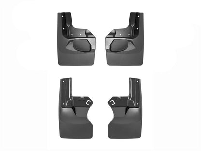 WeatherTech 2020+ Jeep Gladiator No Drill Mudflaps - Black
