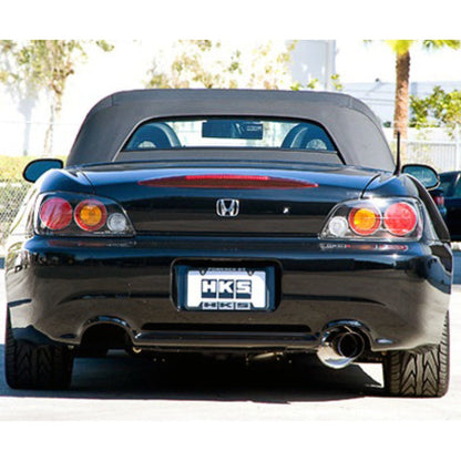 HKS Power Racing Version Exhaust w/ Titanium Tip - Honda S2000