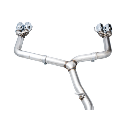 AWE Tuning 2022+ VB Subaru WRX Track Edition Exhaust - Chrome Silver Tips