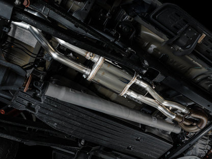 AWE Tuning Gen 3 Raptor SwitchPath Exhaust - Chrome Silver Tips