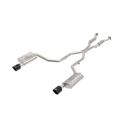 aFe MACH Force-Xp 304 SS Cat-Back Exhaust System w/ Black Tip - 11-22 Dodge Durango