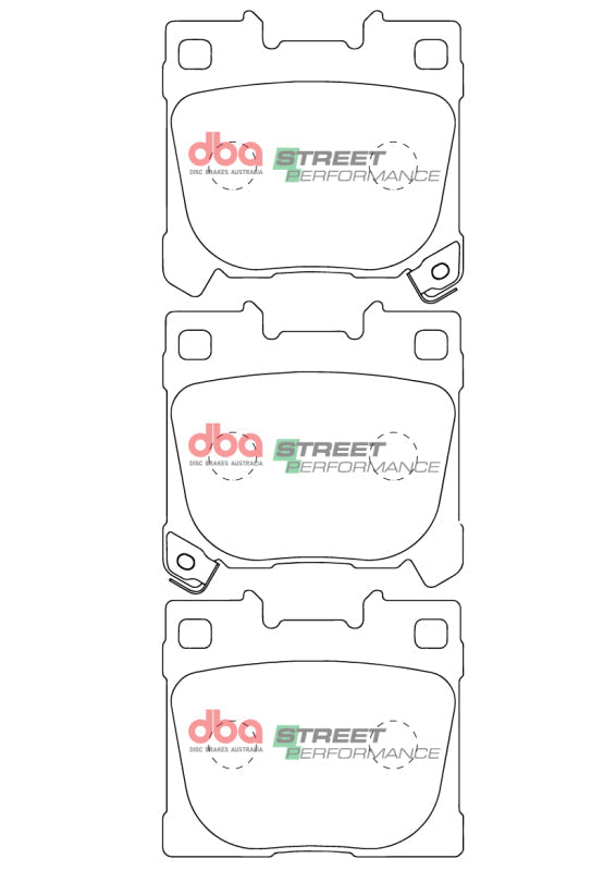 DBA 2022+ Toyota GR Corolla SP Performance Rear Brake Pads