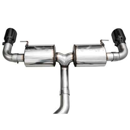 AWE 19-23 BMW 330i / 21-23 BMW 430i Base G2X Touring Axle Back Exhaust - Diamond Black