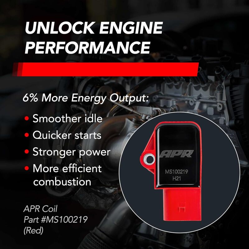 APR Audi (EA824) 4.0T Ignition Coil - Red
