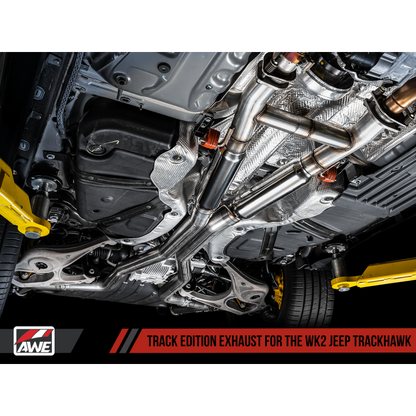 AWE Tuning 2020 Jeep Grand Cherokee SRT/Trackhawk Track Edition Exhaust - Use w/Stock Tips