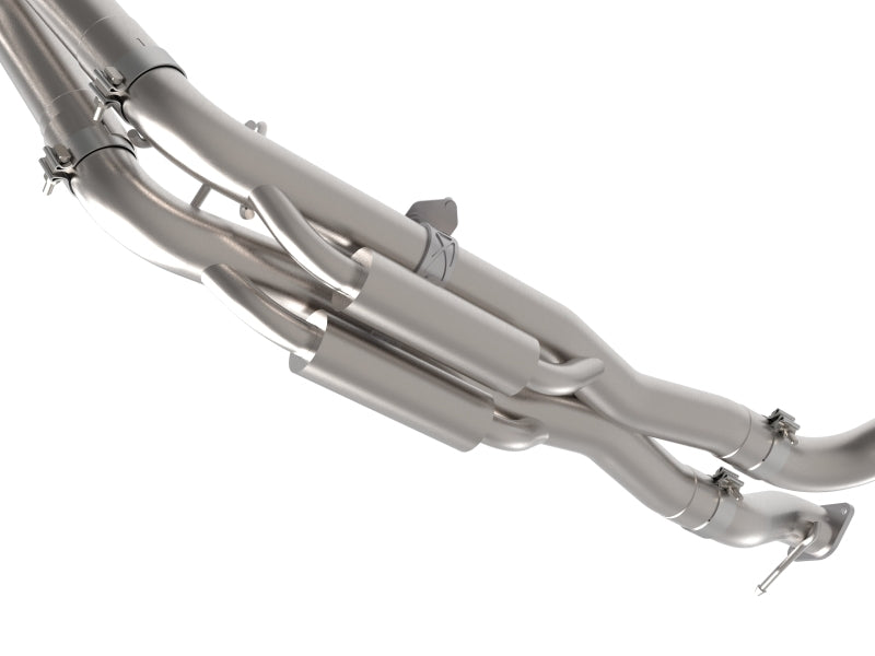 aFe 22-26 Ford Bronco V6 3.0L (tt) Vulcan Series 3in 304SS Cat-Back Exhaust System w/ Polished Tips