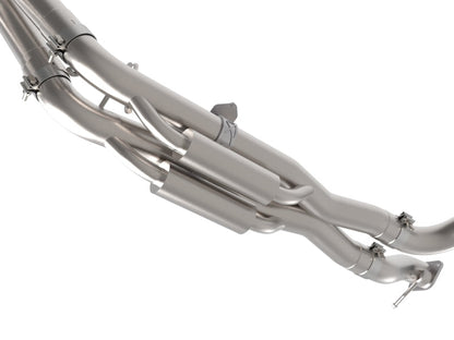 aFe 22-26 Ford Bronco V6 3.0L (tt) Vulcan Series 3in 304SS Cat-Back Exhaust System w/ Polished Tips