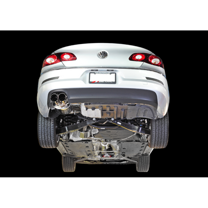 AWE Tuning VW CC 2.0T Touring Edition Performance Exhaust - Diamond Black Tips